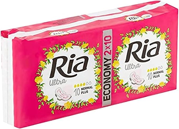 Paul Hartmann Ria Ultra Silk Normal Plus Sanitary Pads, 20 Count (htc.7134226)