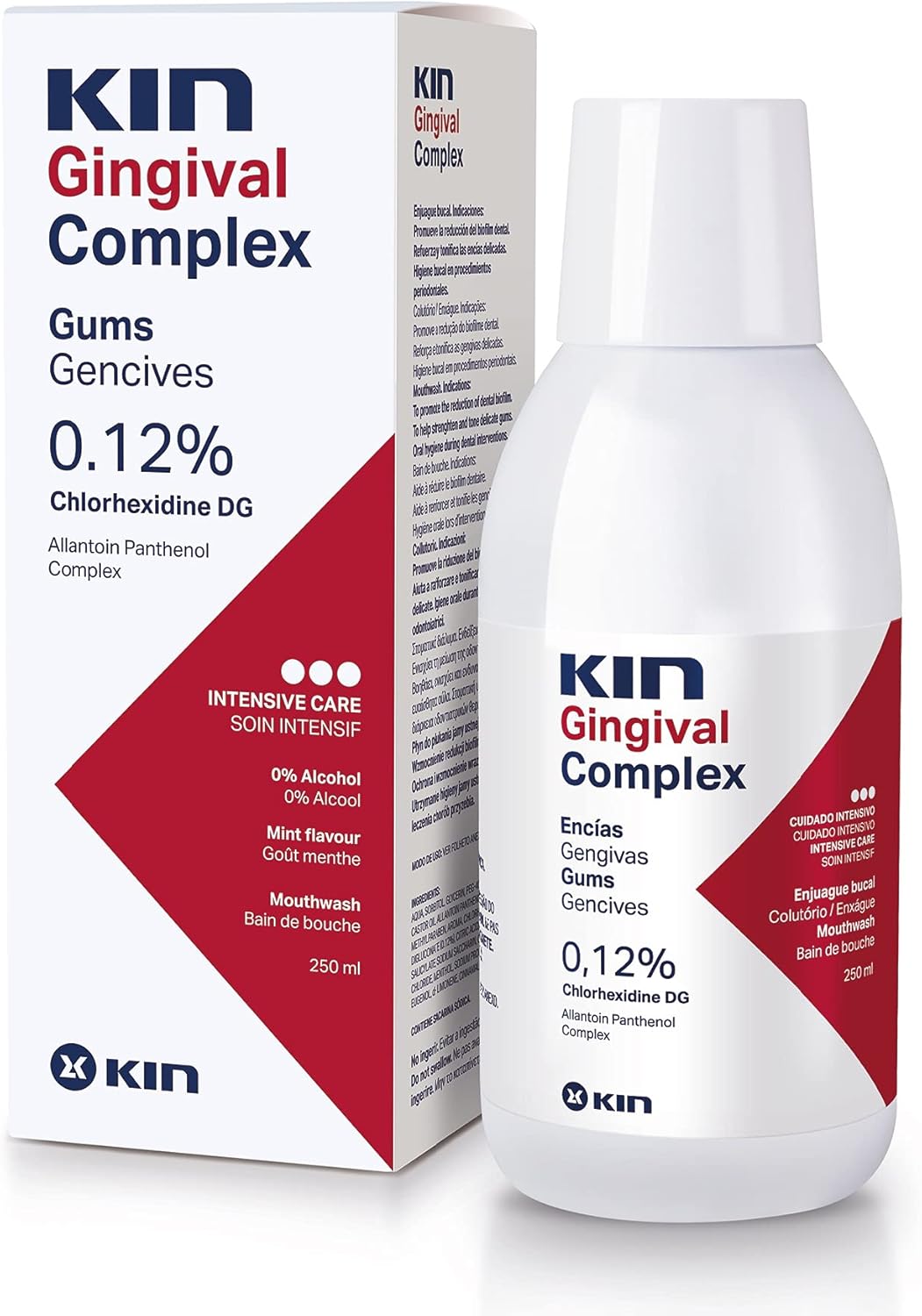Kin Gingival Mouthwash For Gum Care & Oral Hygiene 250ml