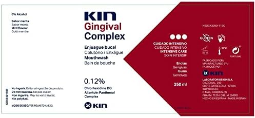 Kin Gingival Mouthwash For Gum Care & Oral Hygiene 250ml