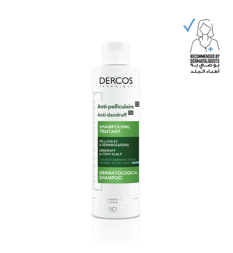 Vichy Dercos Anti Dandruff Shampoo For Normal To Oily Hair 200ML