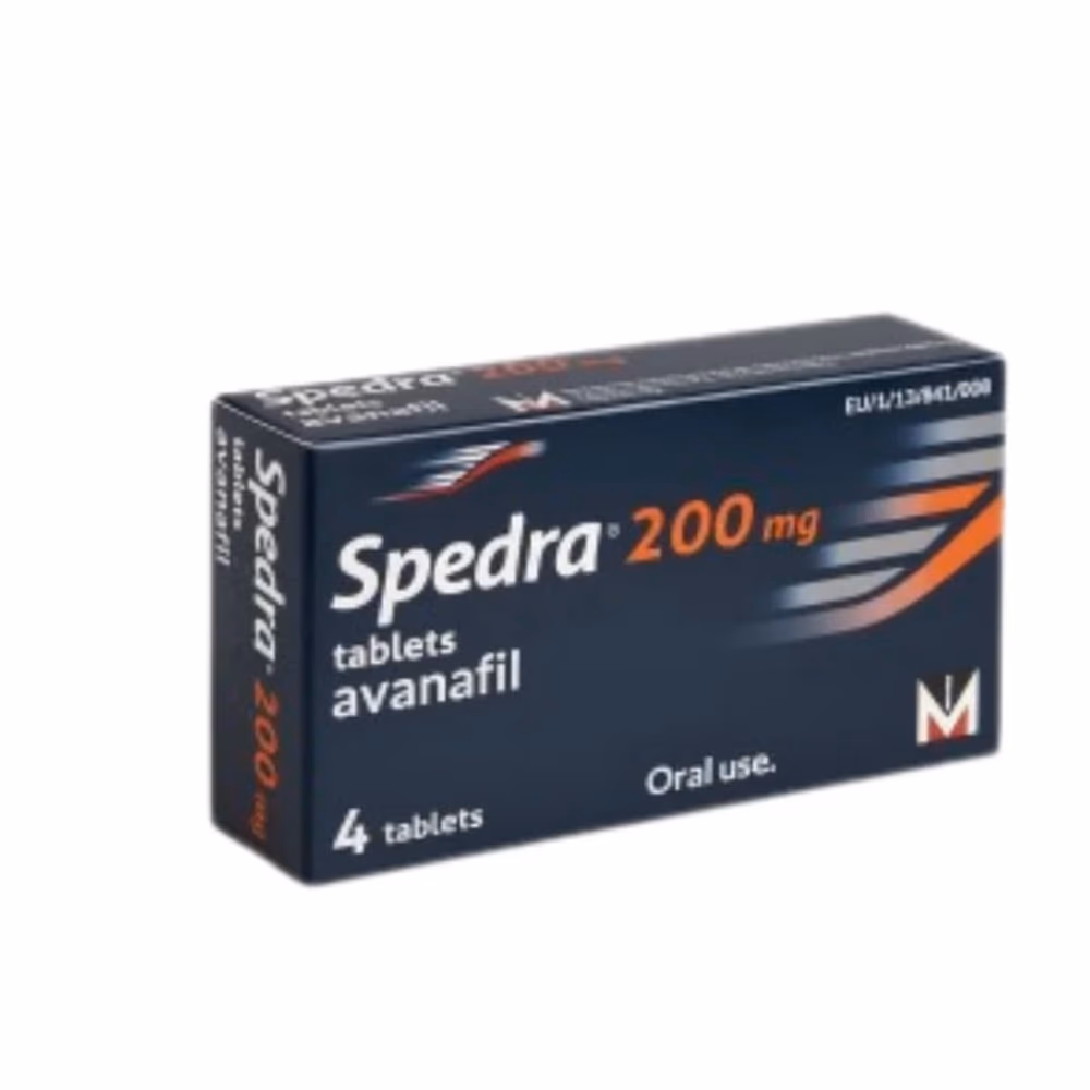 Spedra Avanafil 200mg Tablets 4's – Treatment For Erectile Dysfunction