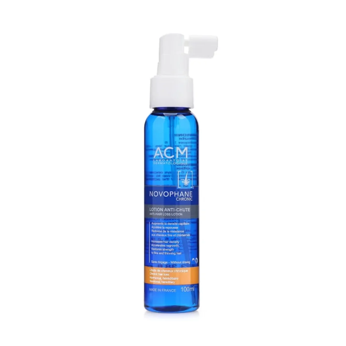 Acm Novophane Chronic Hair Loss Lotion 100ml For Hair Strength & Anti-hair Loss Care