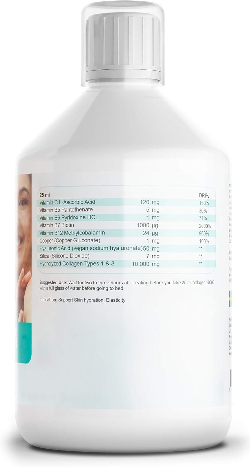 Swedish Nutra Look Collagen 10,000 Mg Drink 500 Ml