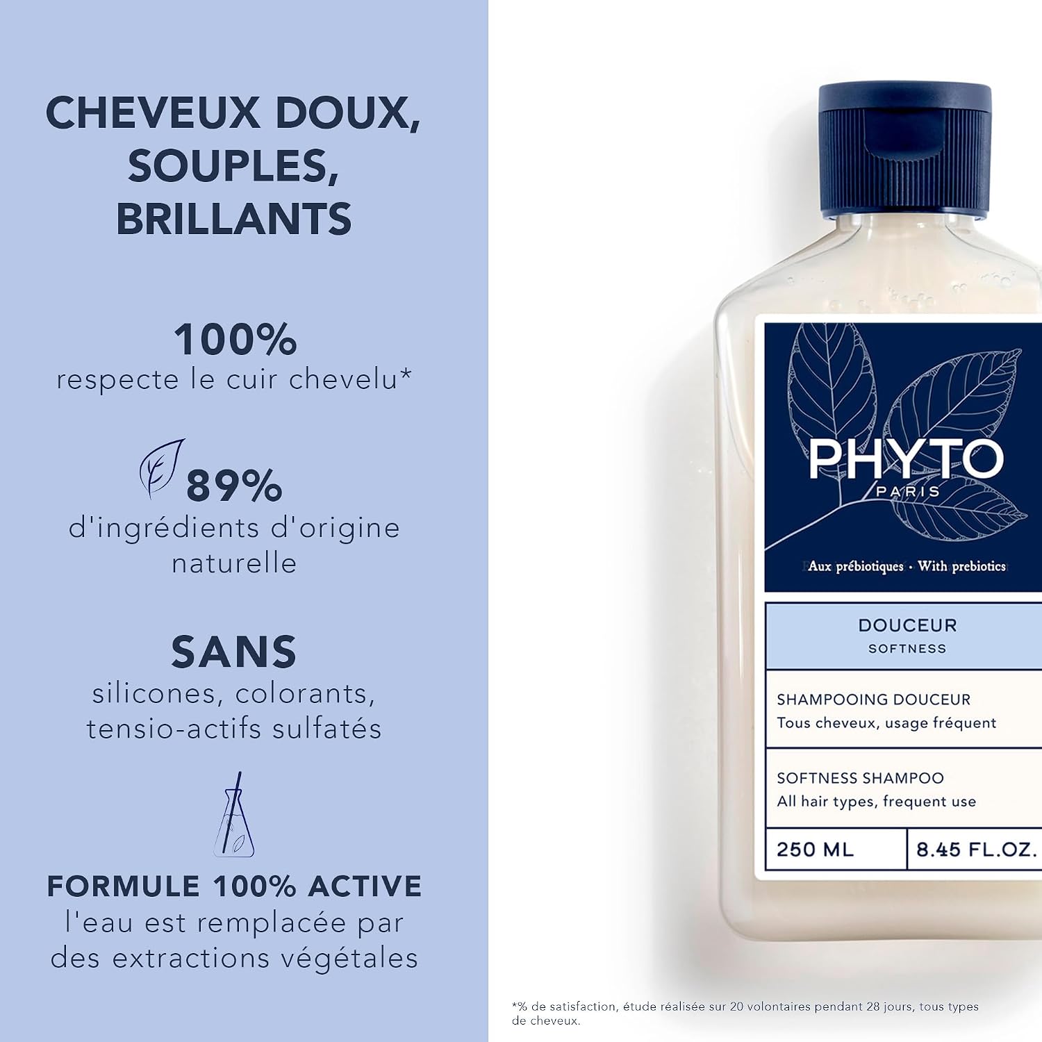 Phyto Softness Shampoo 250ml – Gentle Cleansing For Soft, Shiny Hair