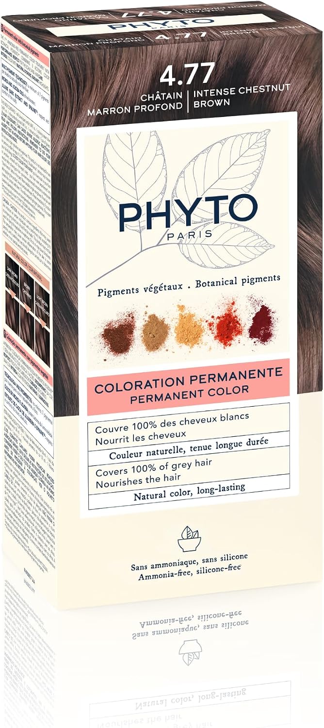 Phyto Color Permanent Hair Colour 4.77 – Rich Long-lasting Hair Colour