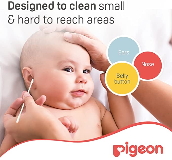 Pigeon Cotton Swabs- 200 Pack