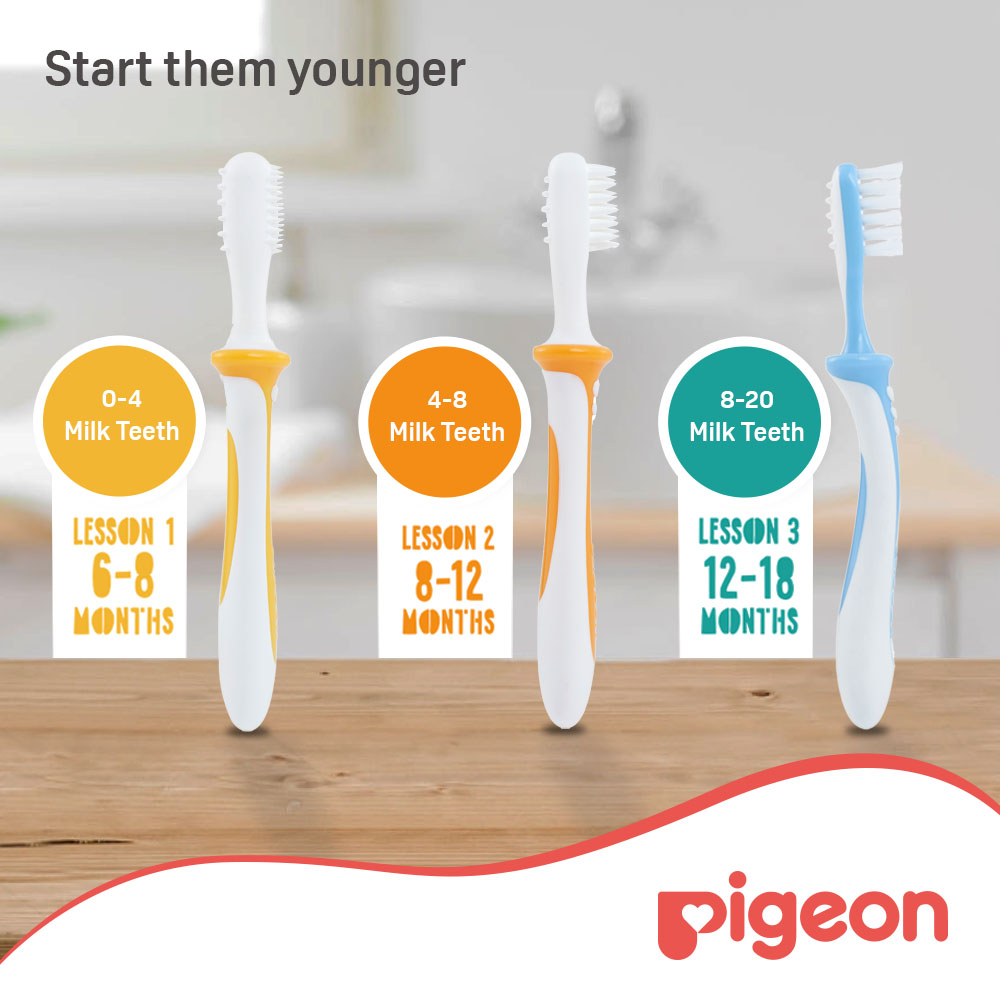 Pigeon Training Toothbrush Level 3 For Kids Oral Care K112