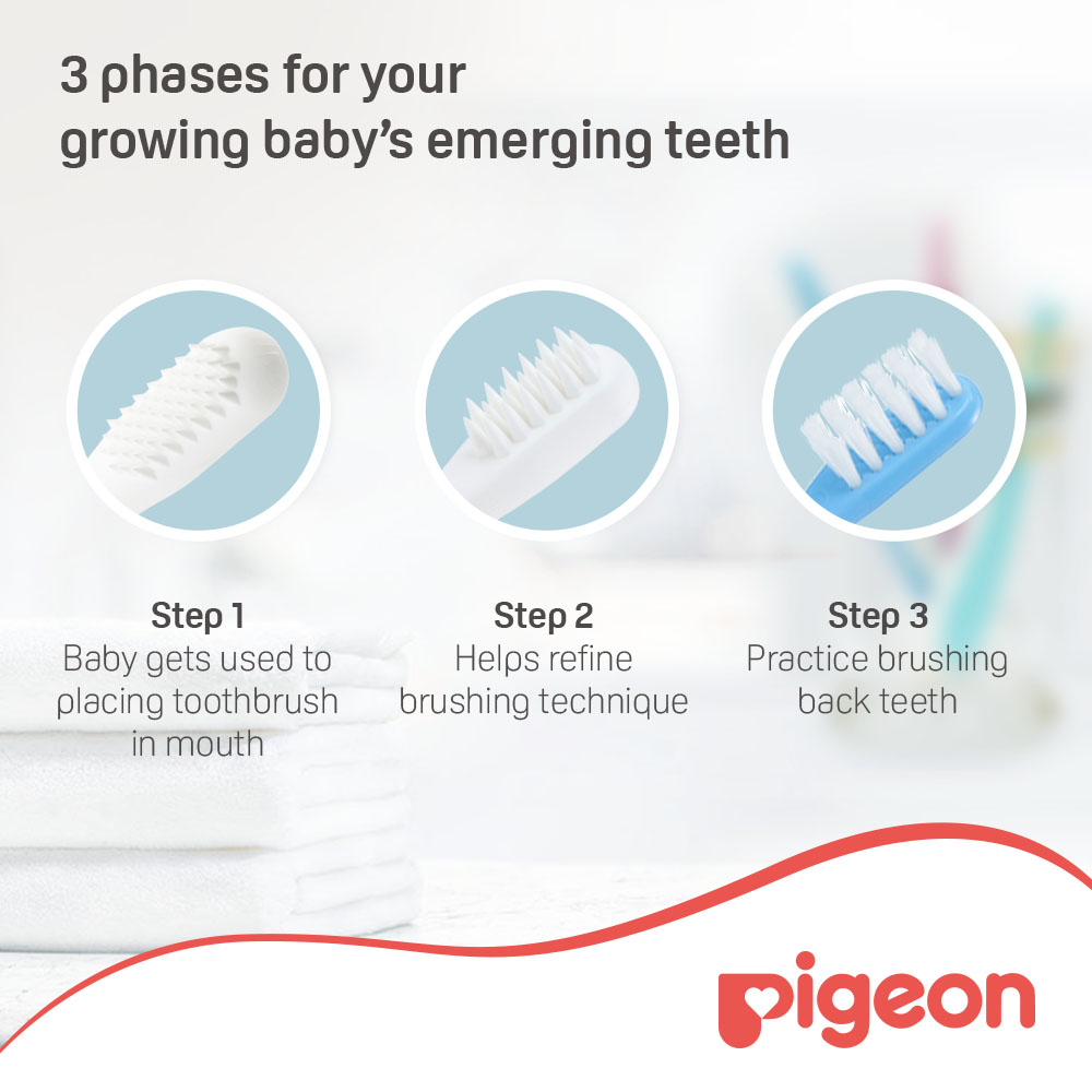 Pigeon Training Toothbrush Level 3 For Kids Oral Care K112