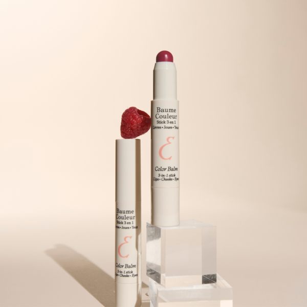 Embryolisse Color Balm 3-in-1 Stick Raspberry Pink 2.5g – Multi-use Colour For Lips & Cheeks