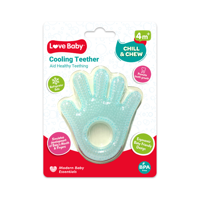 Love Baby Chill & Chew Cooling Teether (hand) 1’s (141182)