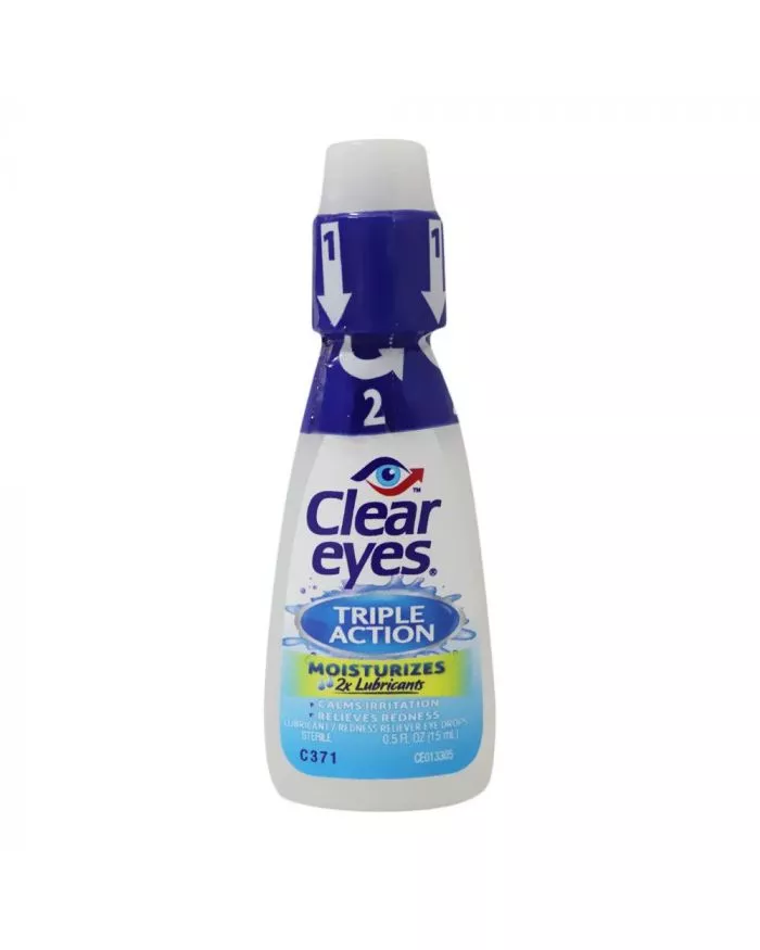 Clear Eyes Triple Action Drops 15ml