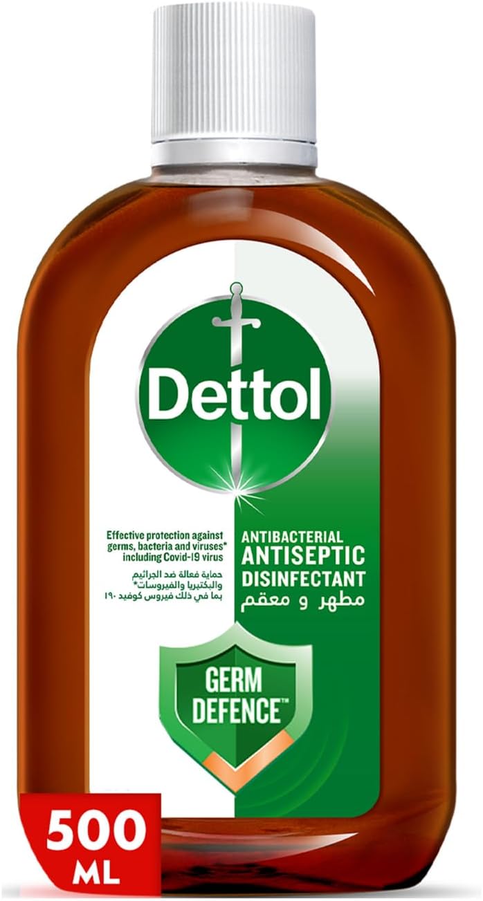 Dettol Antiseptic Disinfectant Liquid 500ml – Everyday Germ Protection