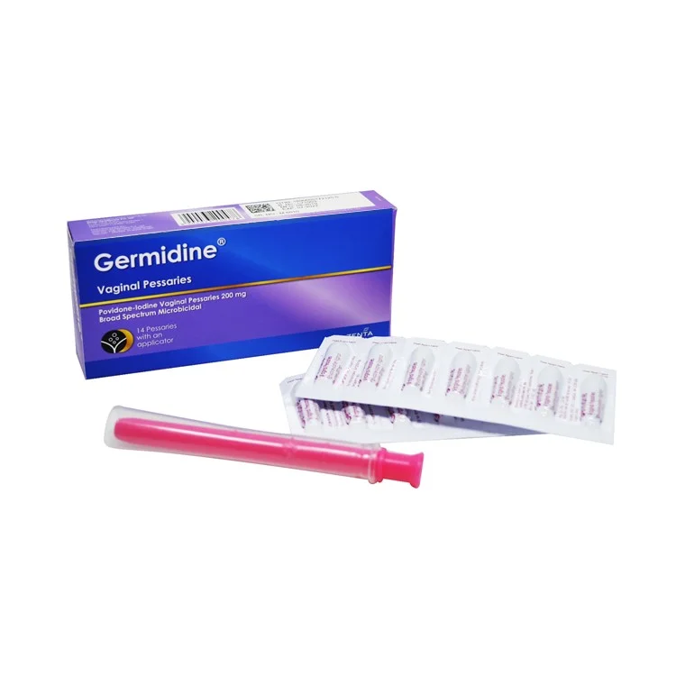 Germidine Vaginal Pessaries, 14’s (24×7 Pack)