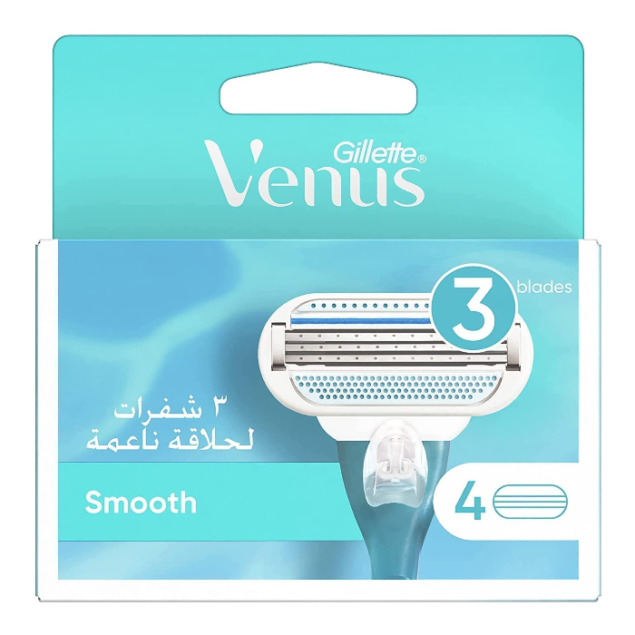 Gillette Venus Passion Cartridge Razor Refills, Pack Of 4 (29793)