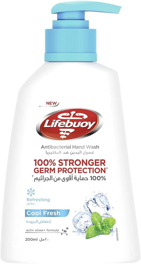 Lifebuoy Anti Bacterial Hand Wash Cool Fresh, 200Ml