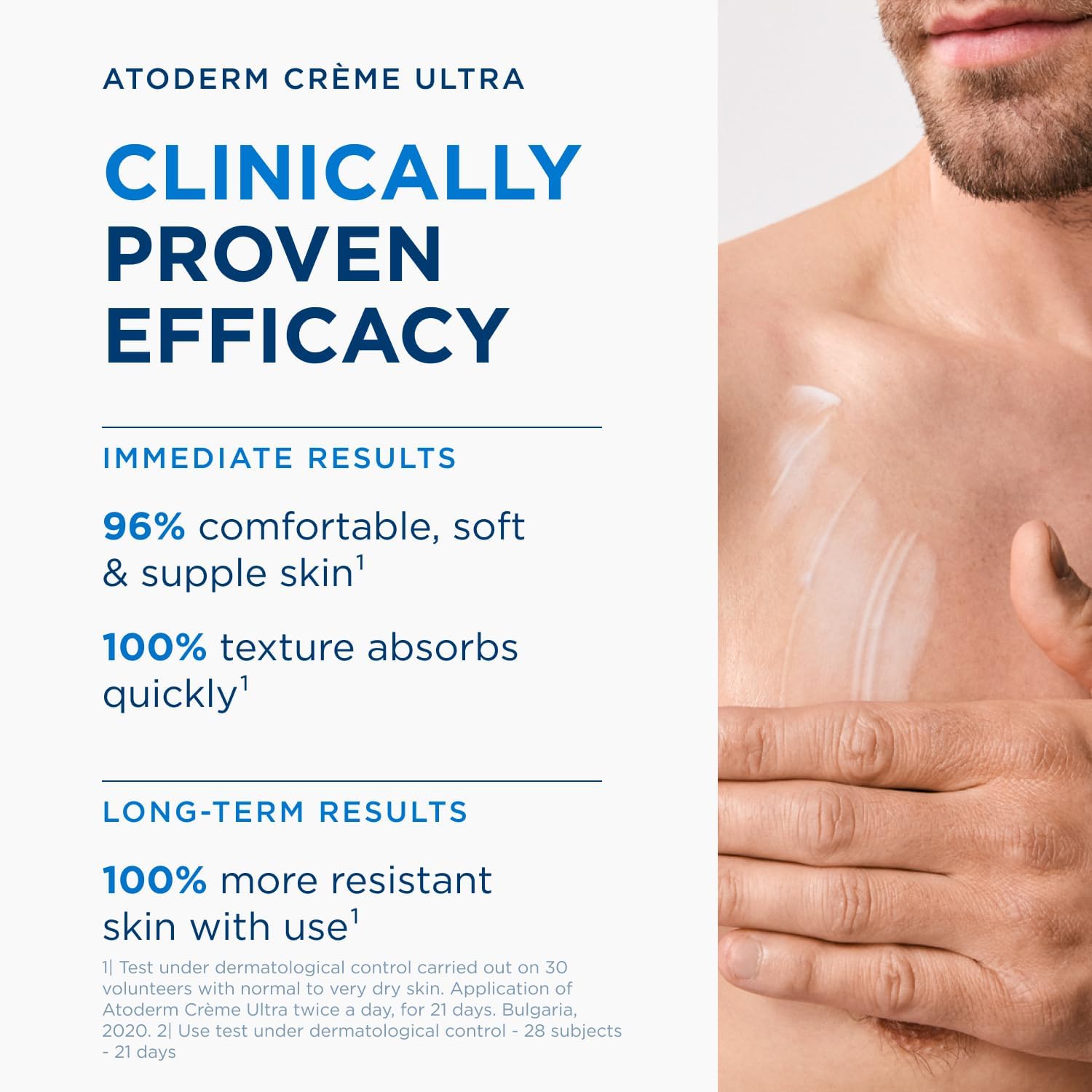Bioderma Atoderm Crème Ultra 500ml For Normal To Dry Sensitive Skin With Long-lasting Hydration