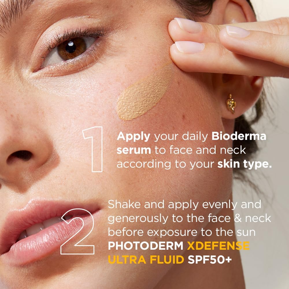 Bioderma Photoderm Xdefense Ultra-fluid Spf50+ Shade 2 40ml With Detox Science For Uv, Visible Light & Pollution Protection