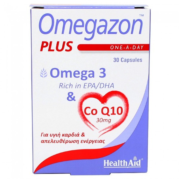 Omegazon Plus Omega-3 Fish Oil Capsules, 30 Count