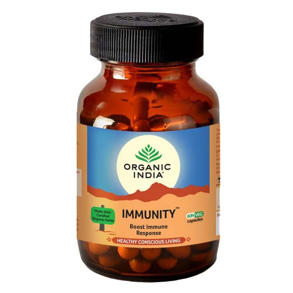 Organic India Immunity Immune Support Capsules (90 Caps)