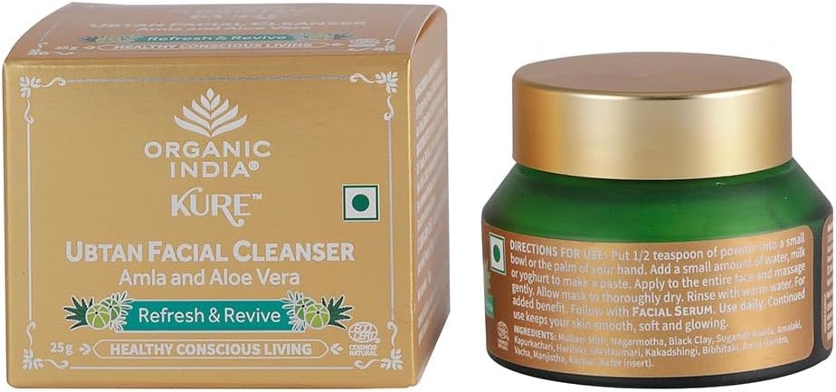 Organic India Kure Ubtan Facial Cleanser (25 G)