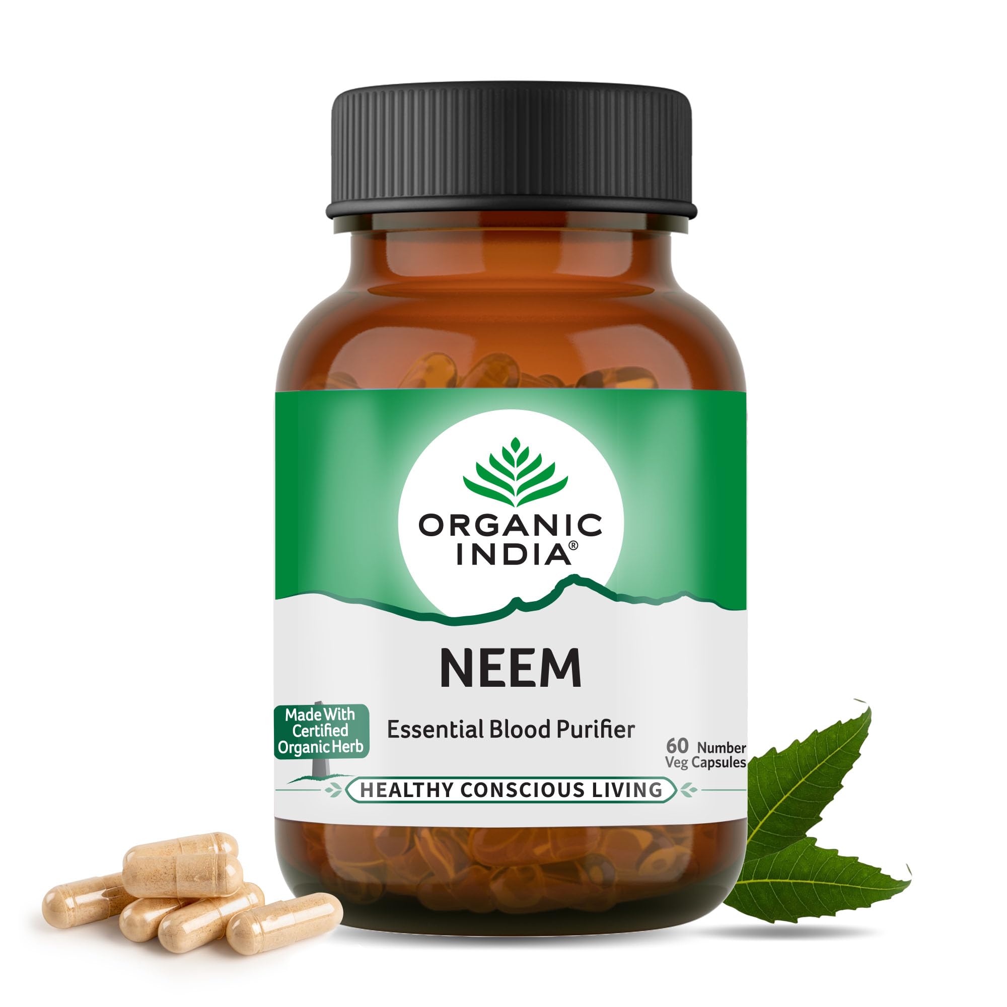 Organic India Neem Capsules (90 Caps)