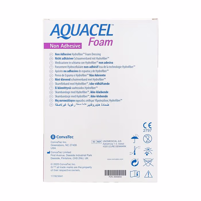 Aquacel Foam Non-adhesive Dressing, 15x20cm