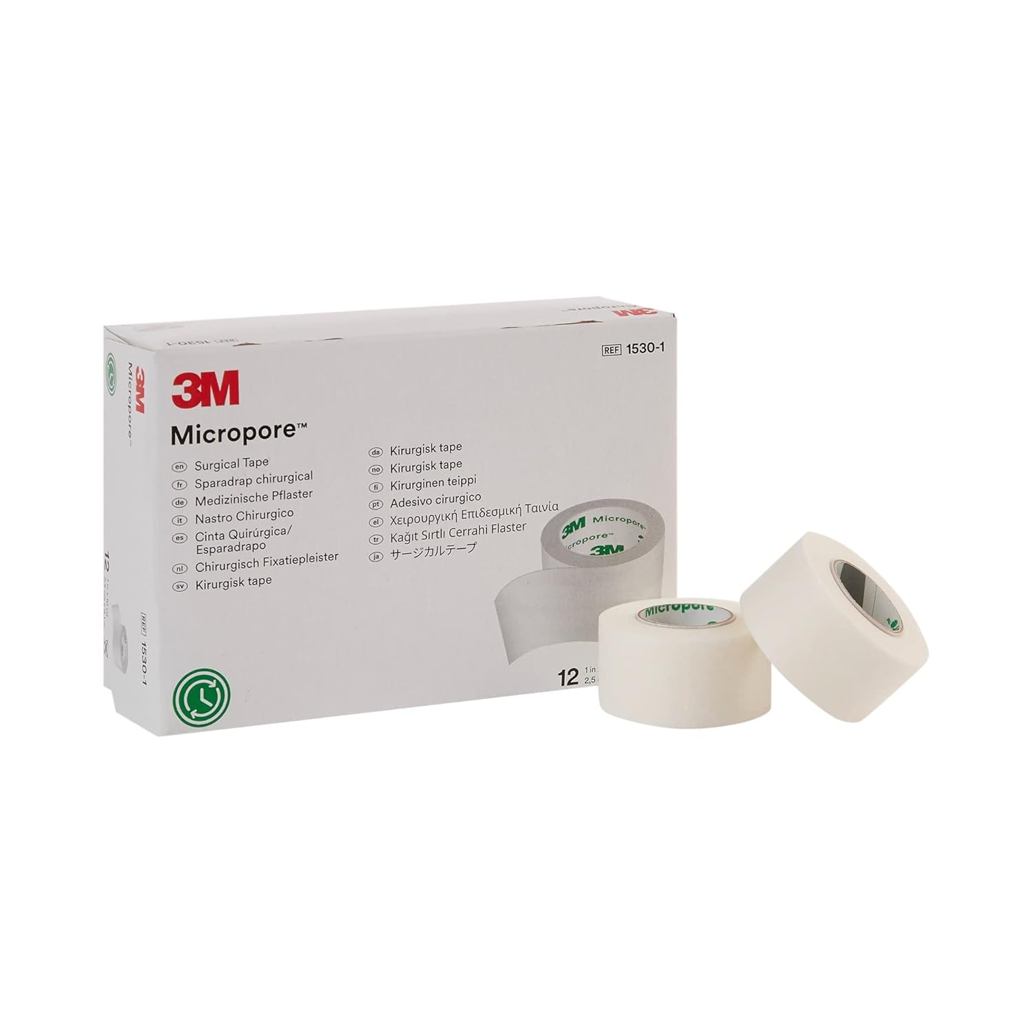 3m Nexcare 1530-1 Paper Tape 1 X 10 Yds (2.5cm X 9.1m) 12/box