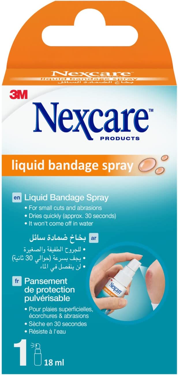 3M Nexcare Lbs-118 Liquid Bandage Spray 18ml
