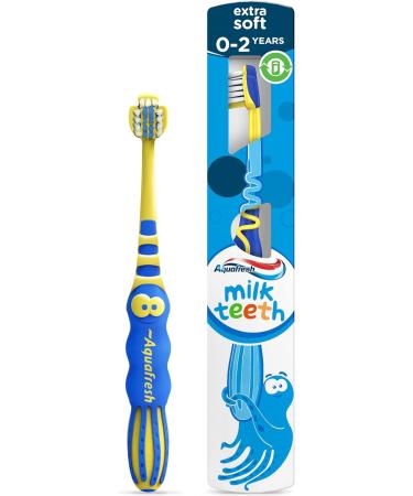 Aqua Fresh Toothbrush Milk Teeth Soft For Ages 0-2 (Aqf-033-0)