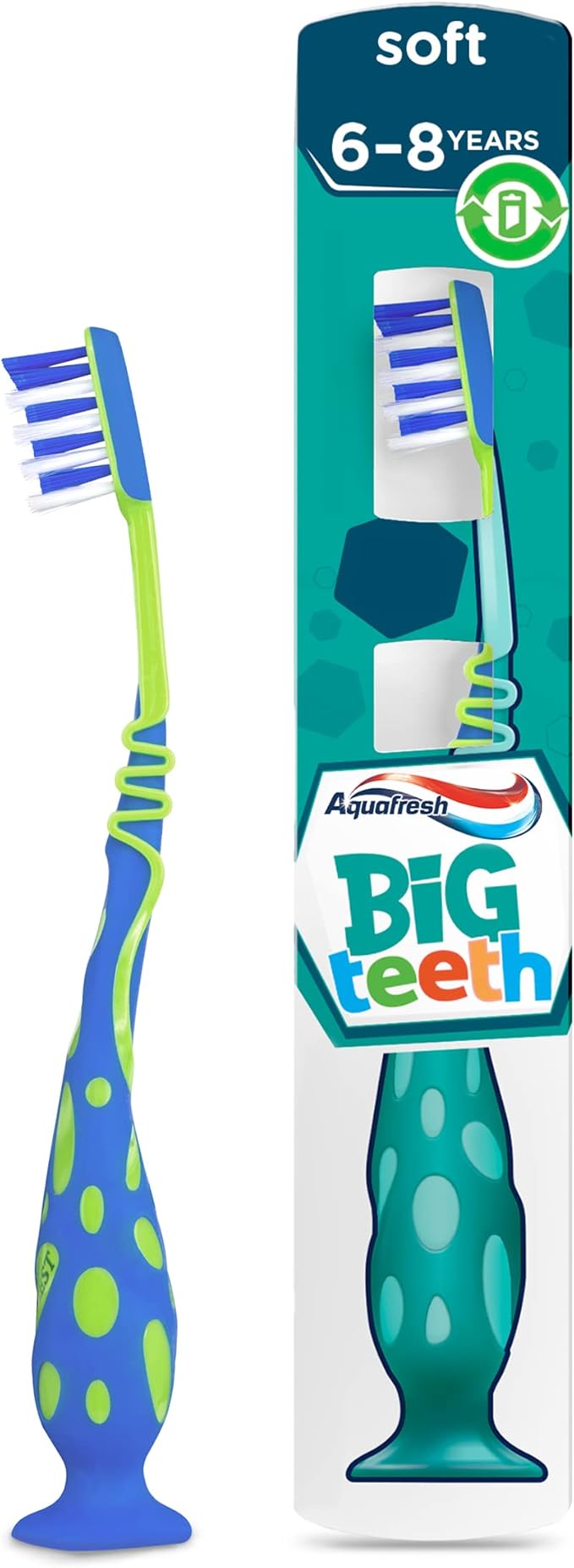 Aqua Fresh Big Teeth Soft Toothbrush, 6+ Years (031)
