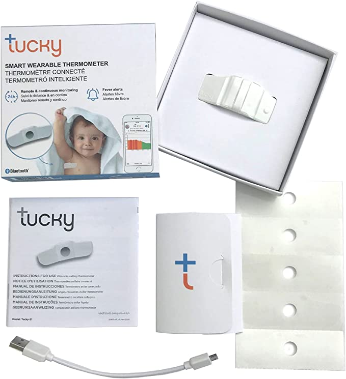 Tucky Wearable Connected Thermometer