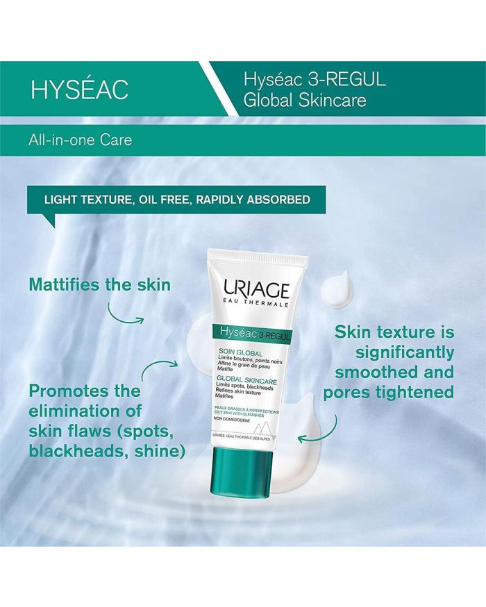 Uriage Hyseac - 3-Regul Global Skin-Care&nbsp;40ml