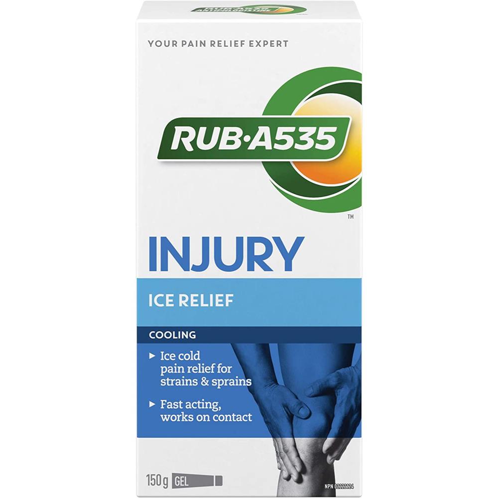 Rub A535 Injury Ice Relief Gel, 150 G