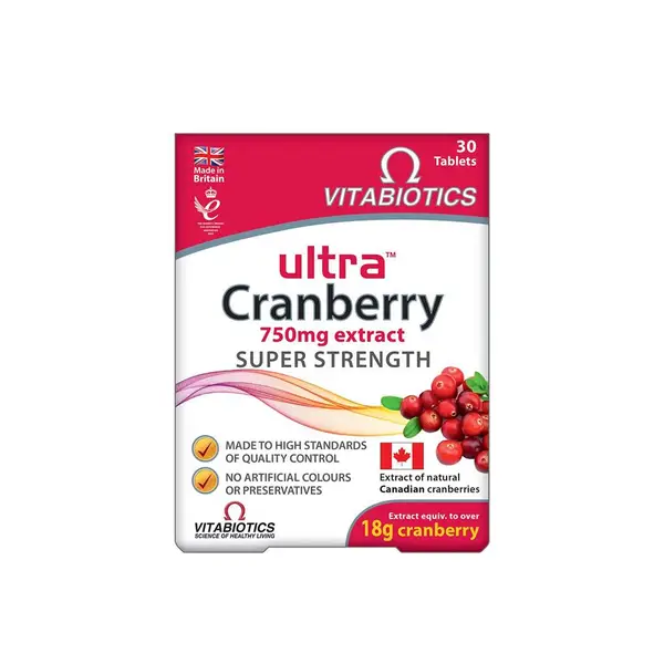 Ultra Cranberry Extract Tablets, 30 Count