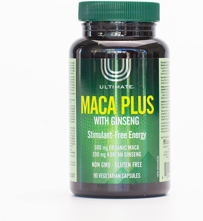 Ultimate Maca Plus With Ginseng Capsules 90`S