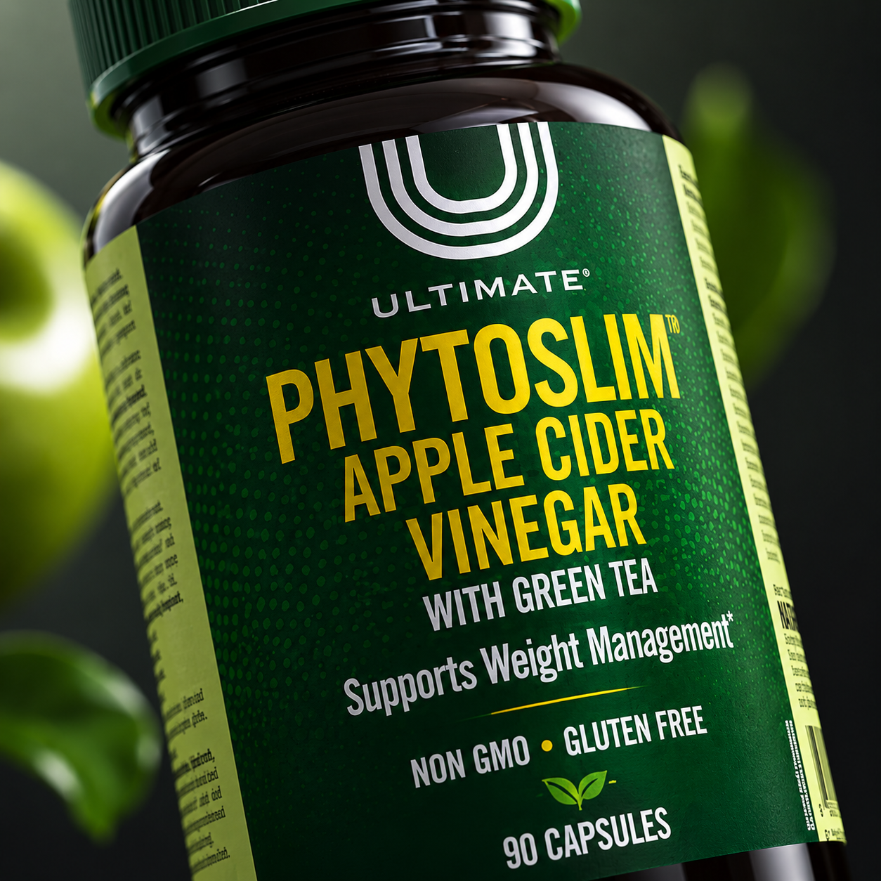 Ultimate Phytoslim Apple Cider Vinegar with Green Tea Capsules 90's