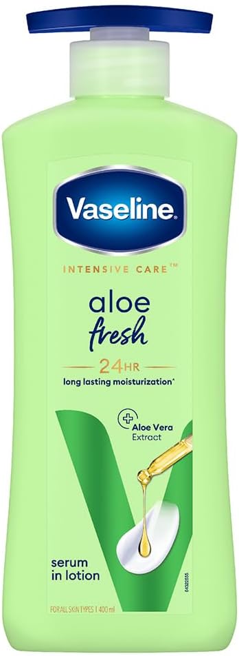Vaseline Aloe Cool & Fresh 400ml – Cooling Moisturising Care For Dry Skin