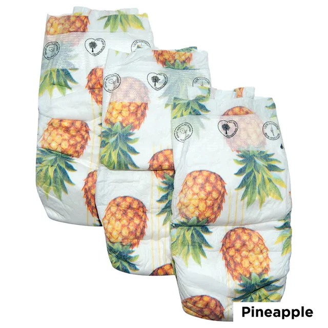 Pureborn Newborn Nappies Size 1 For 0-4.5kg Babies 34 Pcs