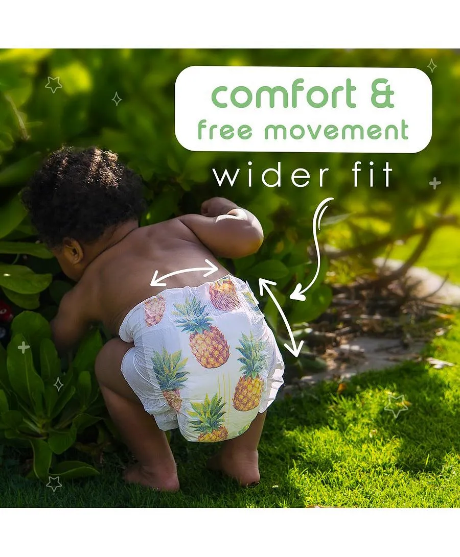 Pureborn Diapers Size 1 Singles (up To 5 Kg) 34 Pcs