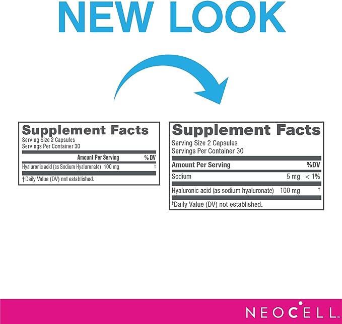 Neocell Hyaluronic Acid 60S Capsule