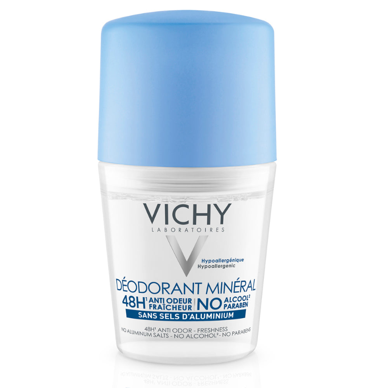 Vichy Roll-on Deodorant 50 Ml (blue Cap)