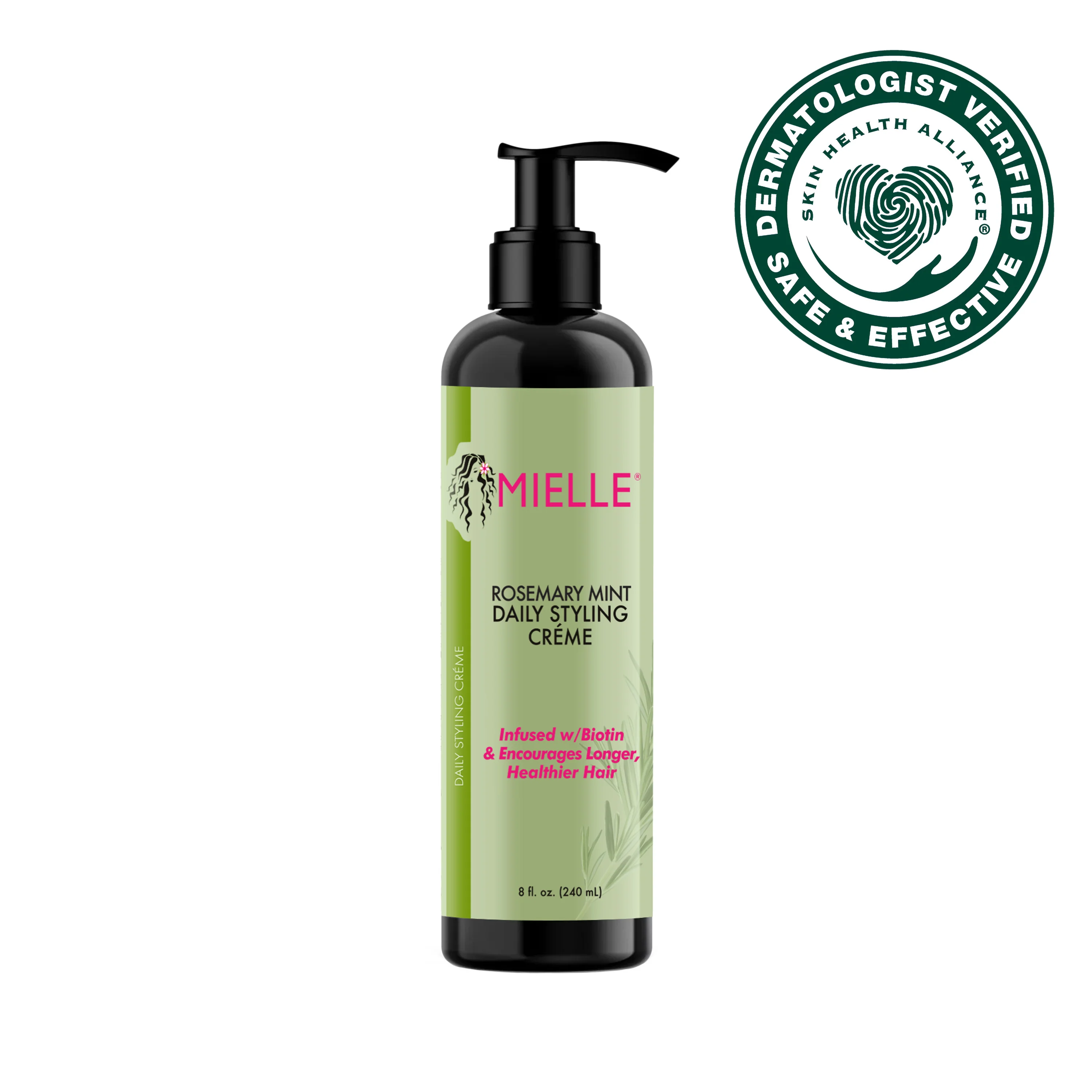 Mielle Organics Rosemary Mint Scalp & Hair Strengthening Repair Crème 7.5–8 Oz (854102006787)