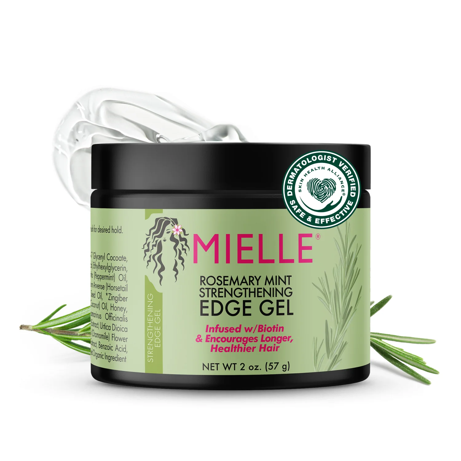 Mielle Rosemary Mint Edge Gel 2 Oz (854102006756)