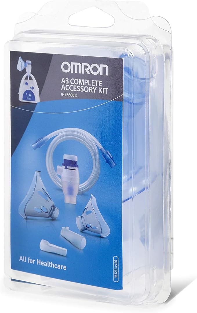 Omron A3 Complete Nebulizer Accessory Kit, Model Neb-6001