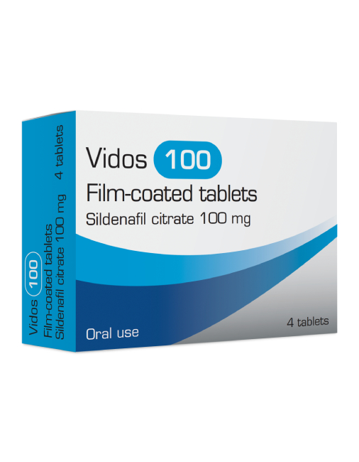 Vidos Diclofenac Sodium 100mg Tablets, Pack Of 4