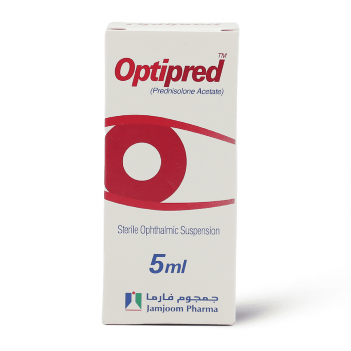 Optipred, Sterile Ophthalmic Solution, Anti-Inflammatory 5ML 