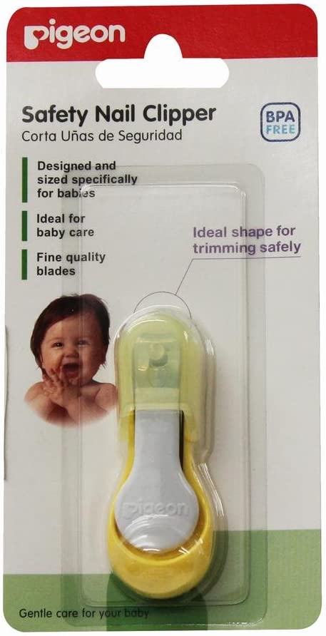 Pigeon Safety Nail Clippers With Cap For Trimming Tiny Nails