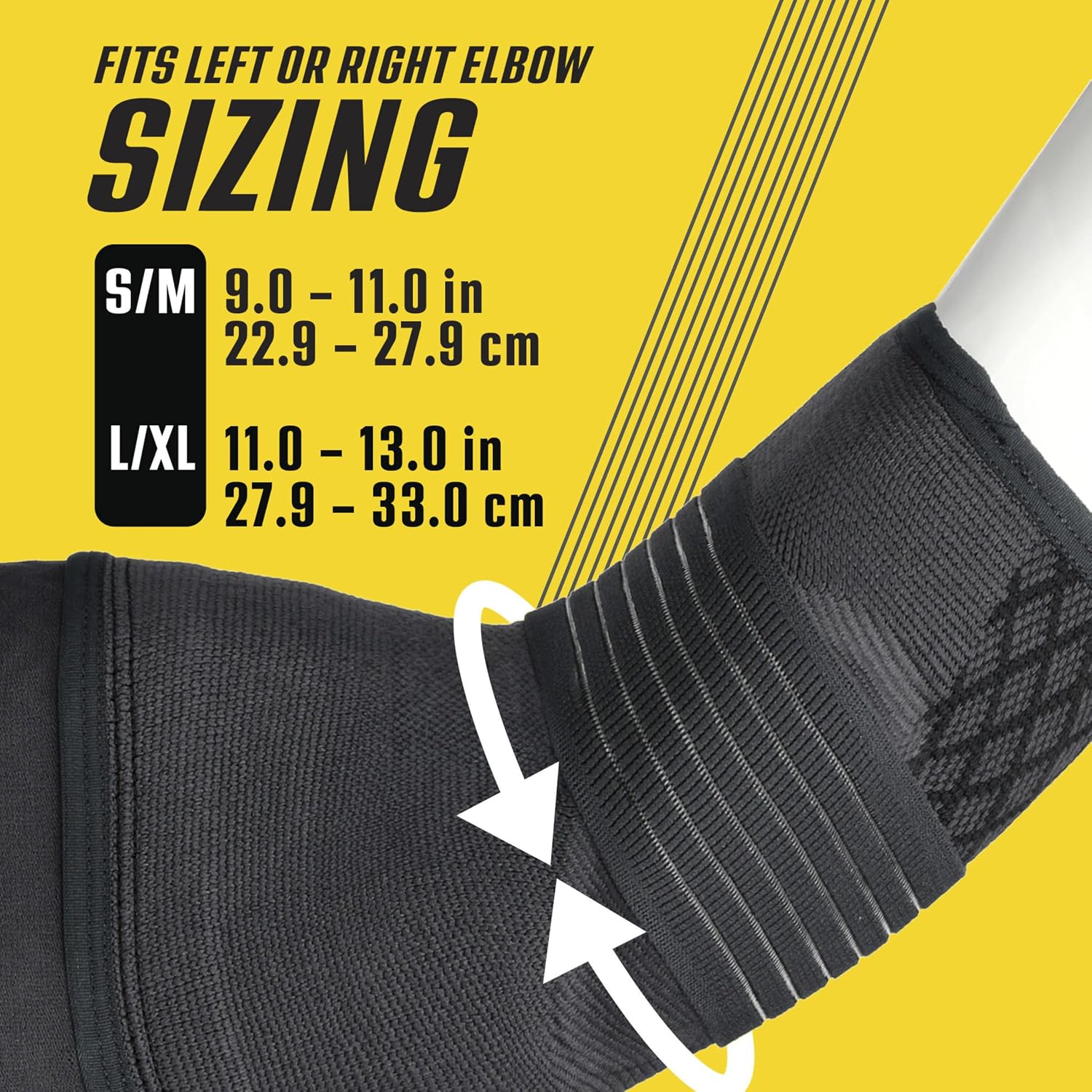 Futuro Premium Compression Elbow Sleeve Small/medium 49006 For Elbow Support