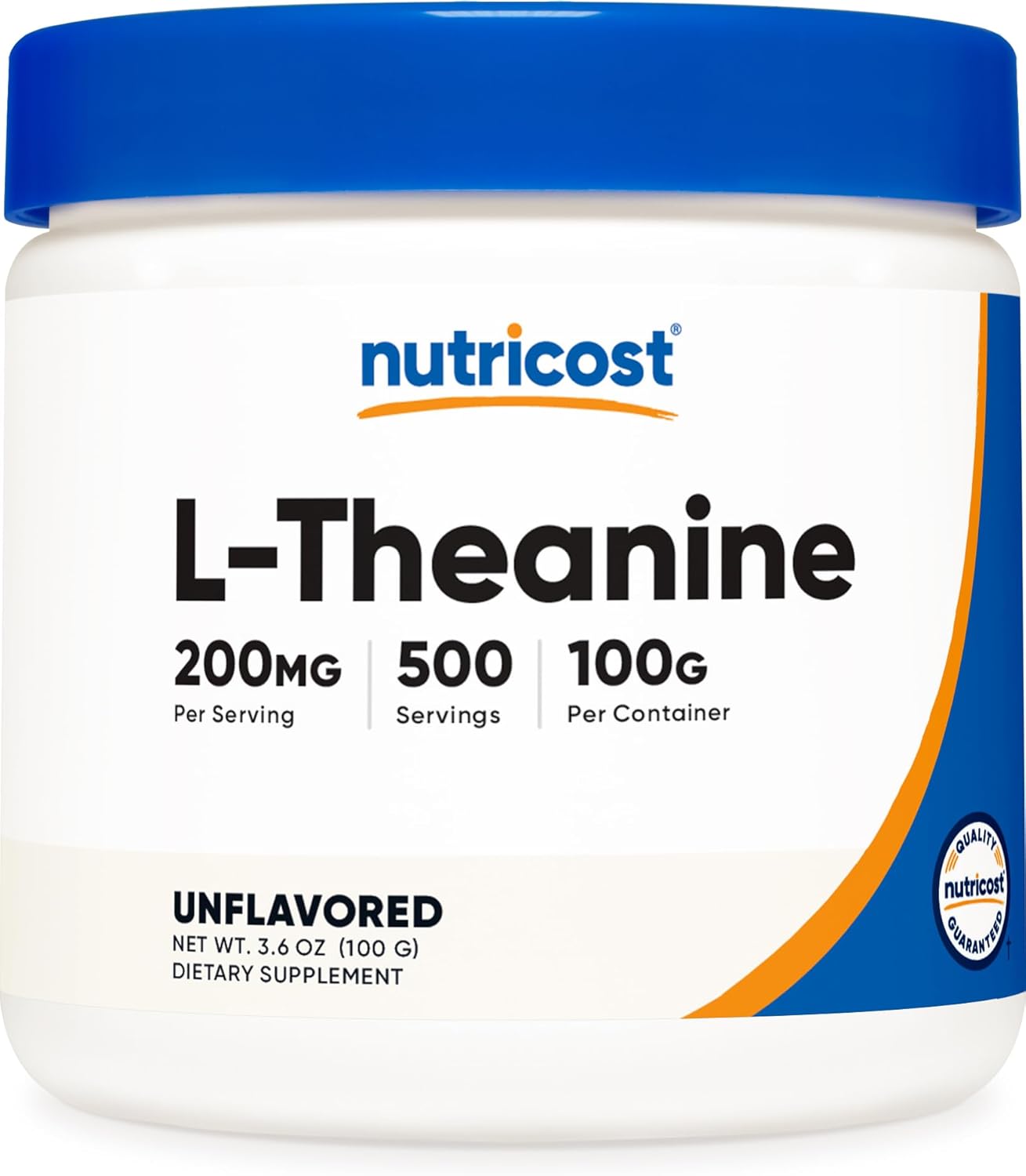 Nutricost L-theanine Powder For Relaxation & Calm Focus 100g