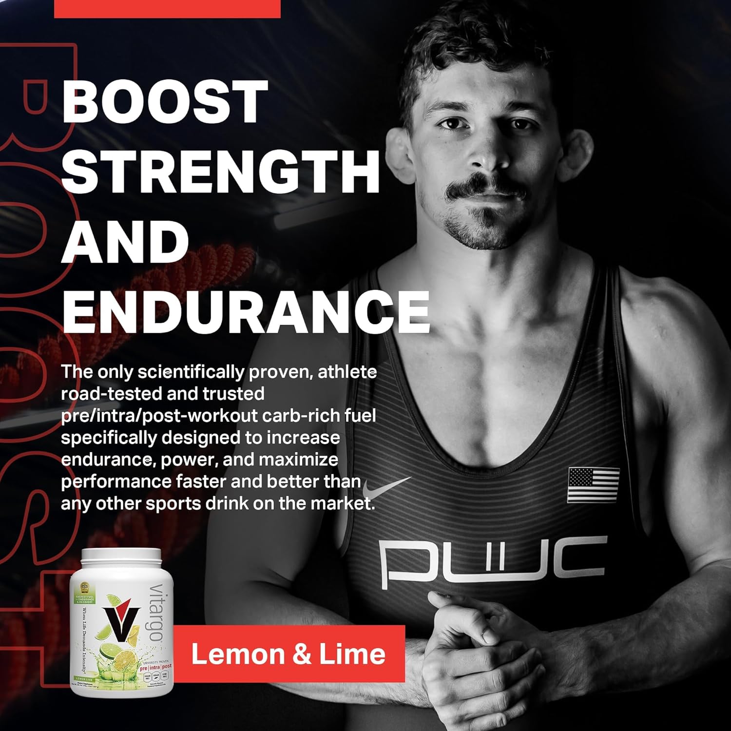 Vitargo Carbohydrate Powder Lemon 4lb (1.937kg), 50 Servings For Energy, Endurance & Recovery